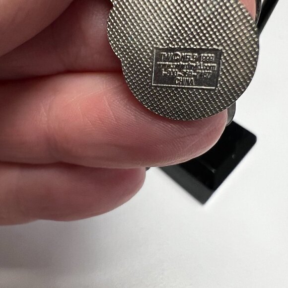 Tennessee Titans J Hook Logo Earrings.  1 1/2 inch long. - Picture 2 of 3